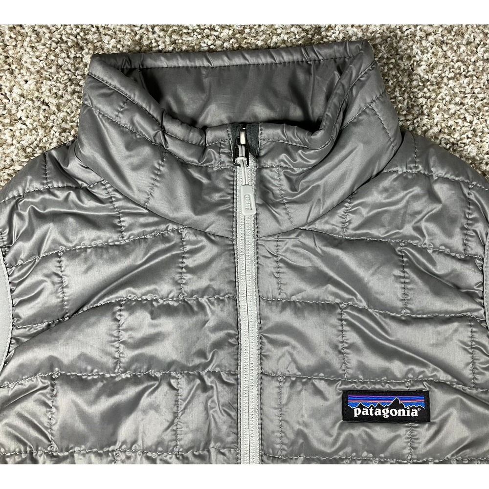 Patagonia Womens Nano Puff Vest Gray Quilted PrimaLoft Insulated XS 84247 - Picture 2 of 11